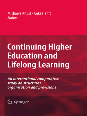 cover image of Continuing Higher Education and Lifelong Learning